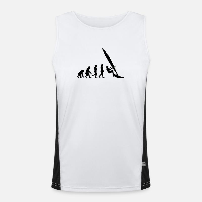 Windsurfing Evolution Wind Surfeur Débardeur respirant contrasté Homme 