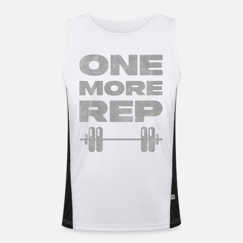 Weight Lifting Push Yourself Bodybuilding Gym Men's Functional Contrast Tank Top 