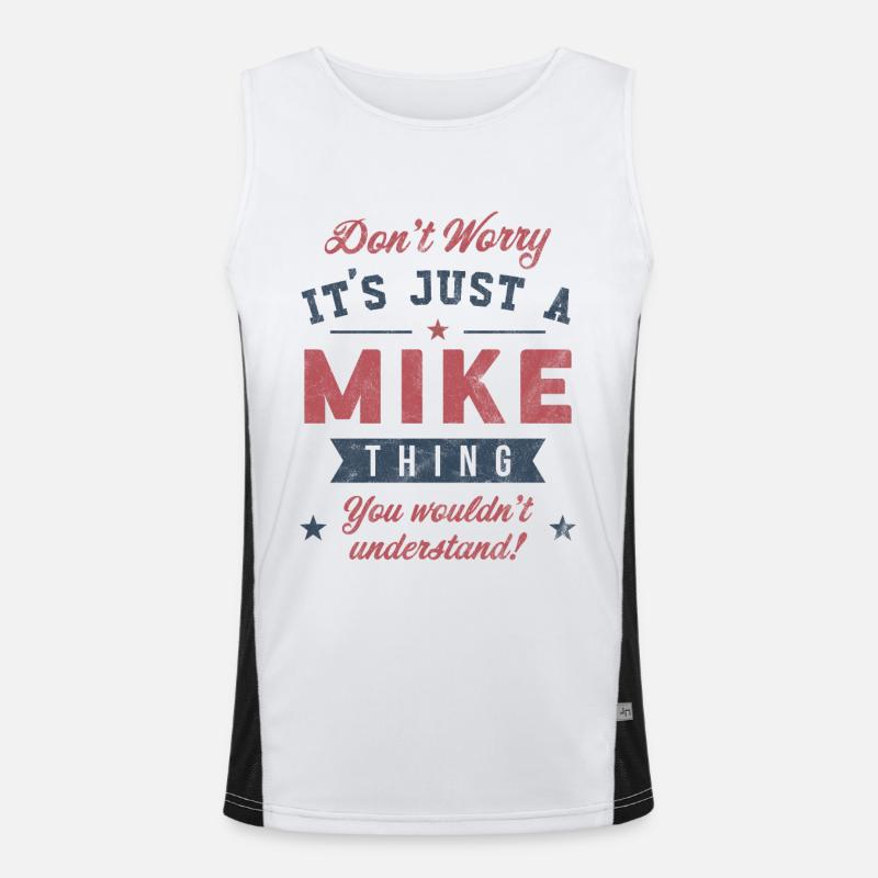 Its a Mike thing Men's Functional Contrast Tank Top 