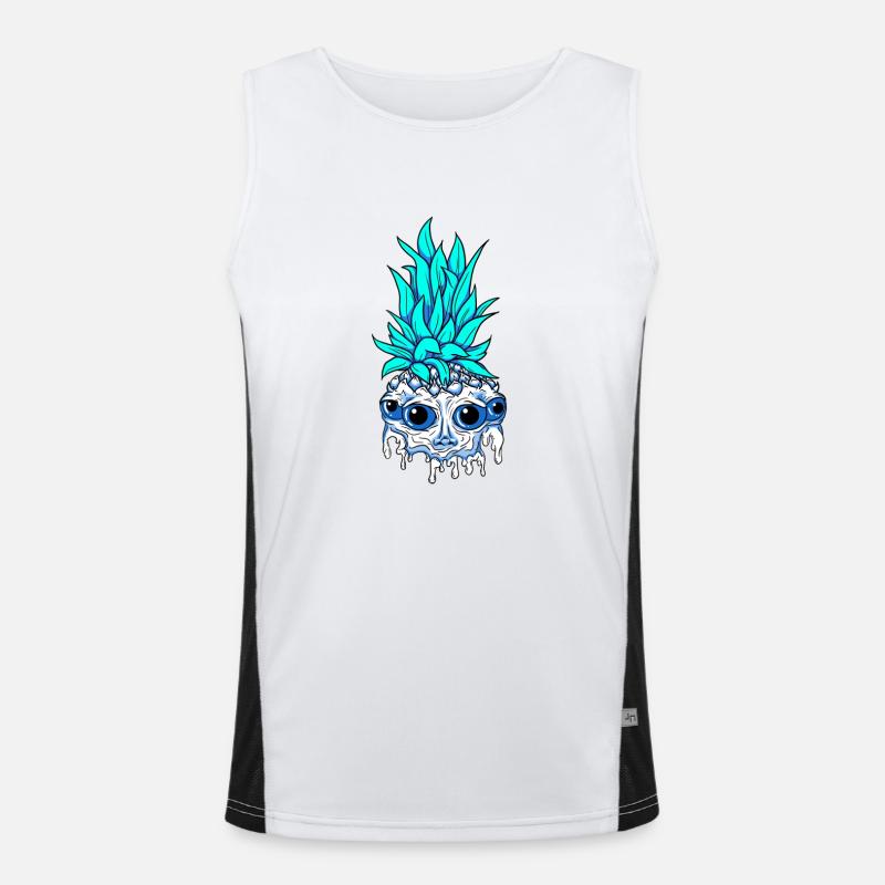 AnnaNas Head Funktionelles Kontrast-Tank Top für Männer 