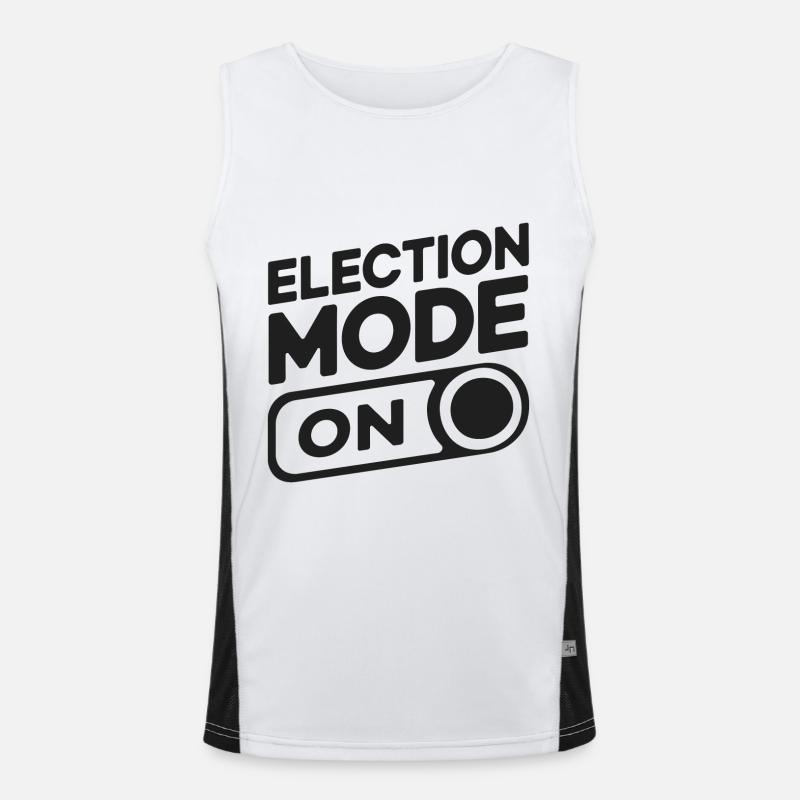 Mode électoral activé Débardeur respirant contrasté Homme 