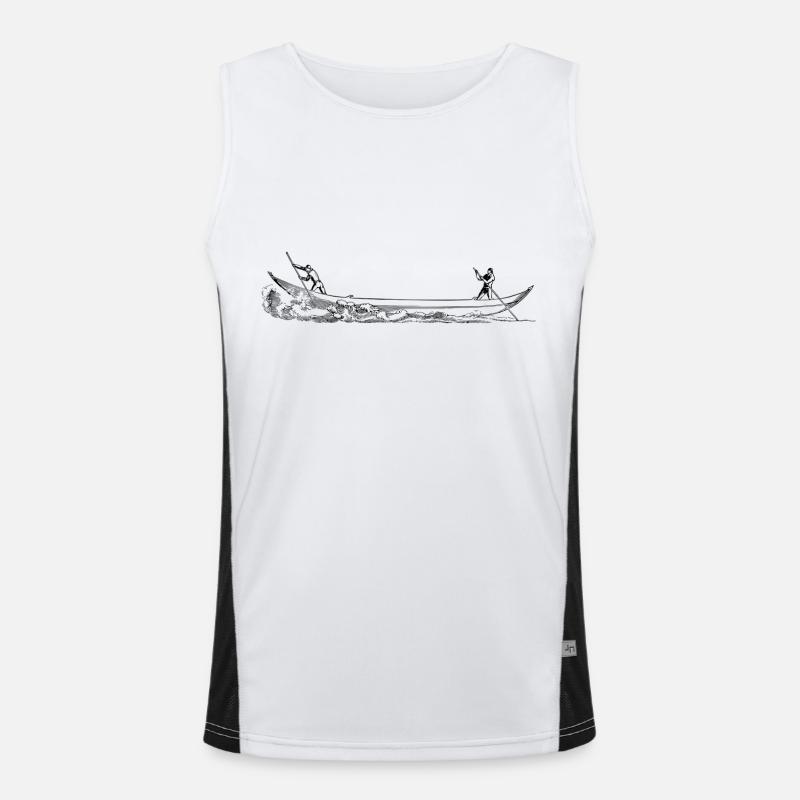 Limitierte Edition Boot - Kanun Funktionelles Kontrast-Tank Top für Männer 