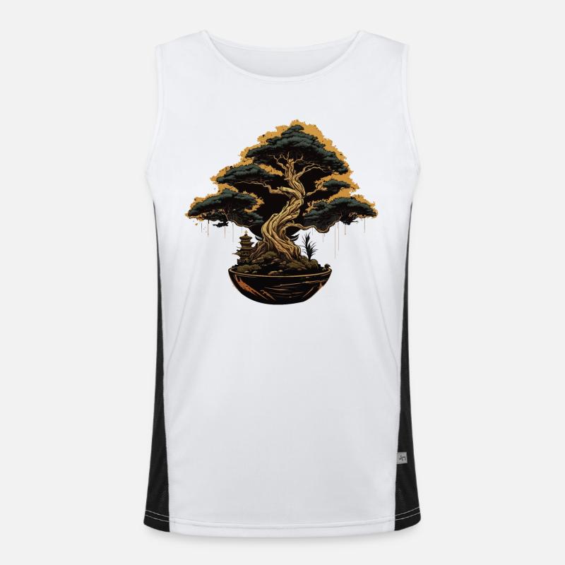 Bonsai in the Dark Men's Functional Contrast Tank Top 