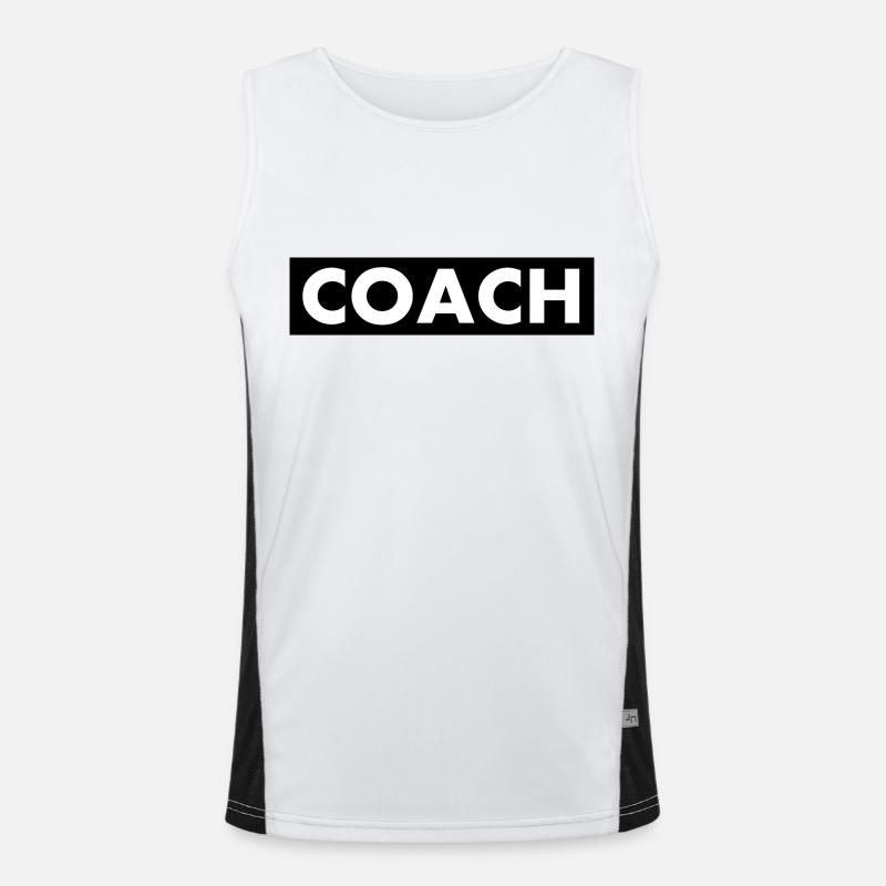 COACH Funktionelles Kontrast-Tank Top für Männer 