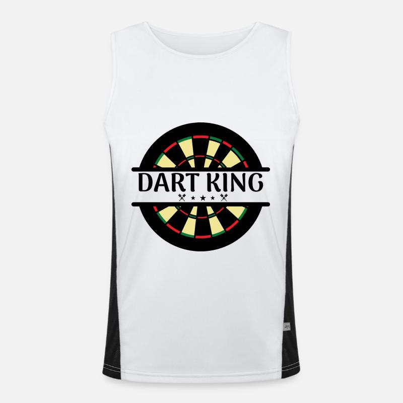 Le jeu de fléchettes Dart King Débardeur respirant contrasté Homme 