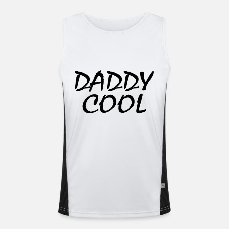 Daddy cool Débardeur respirant contrasté Homme 