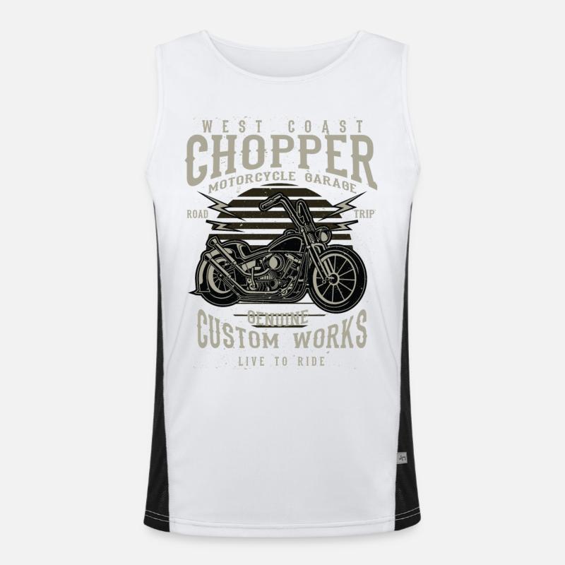 chopper Men's Functional Contrast Tank Top 