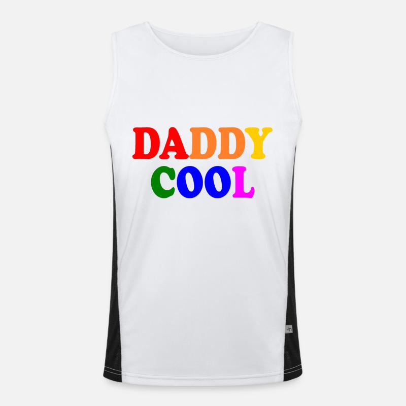 Daddy cool Débardeur respirant contrasté Homme 
