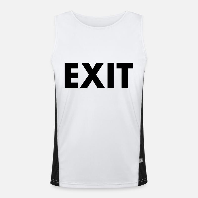 Exit Men's Functional Contrast Tank Top 