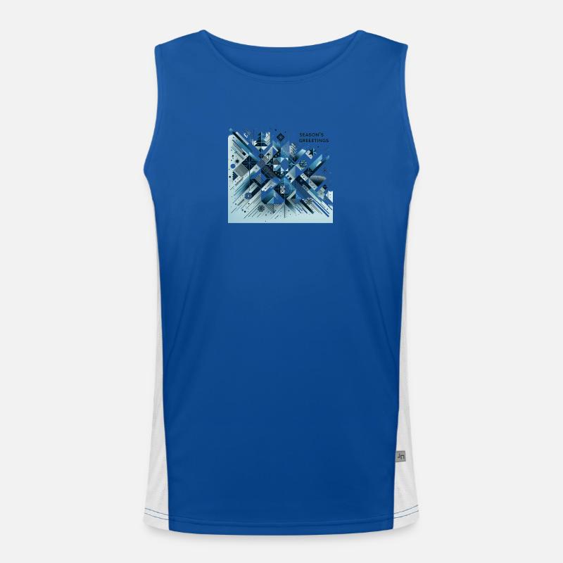 Joyeuses Fêtes de fin d’année Débardeur respirant contrasté Homme 