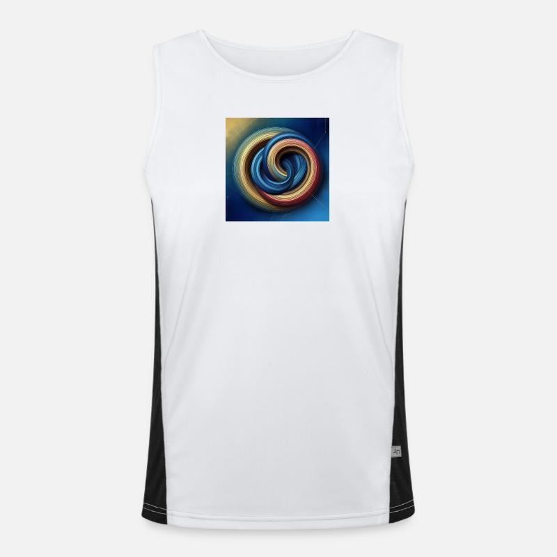 Cercles 1 Débardeur respirant contrasté Homme 