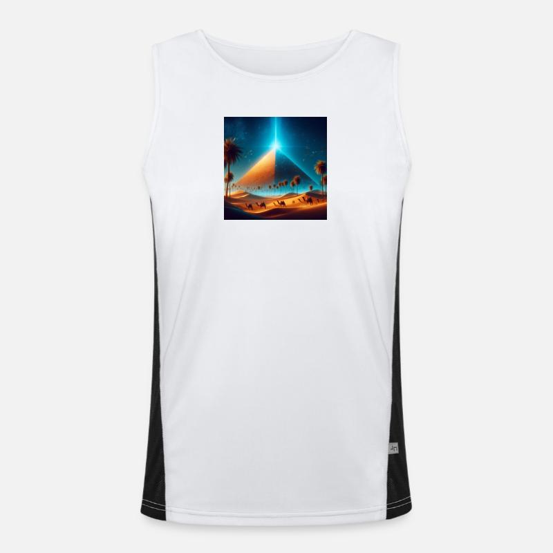 Pyramide 5 Débardeur respirant contrasté Homme 