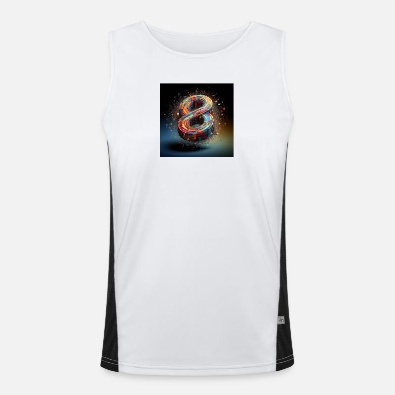 Symbol 1 Men's Functional Contrast Tank Top 