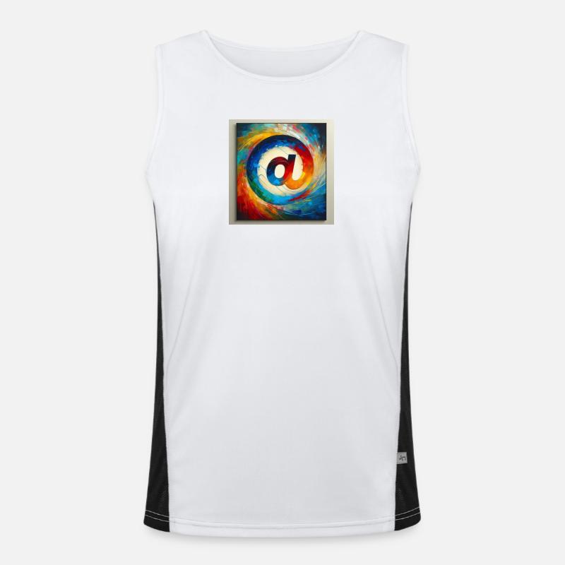 Symbol 6 Men's Functional Contrast Tank Top 