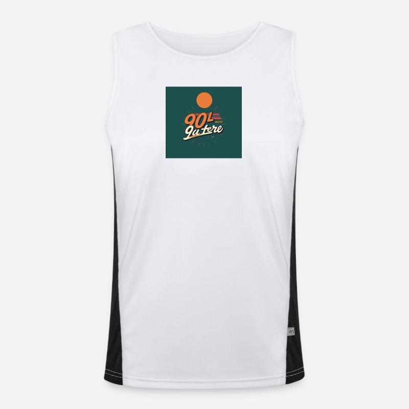 90 Men's Functional Contrast Tank Top 
