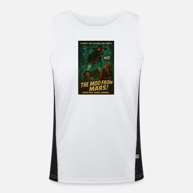 Le Moo de Mars Débardeur respirant contrasté Homme 