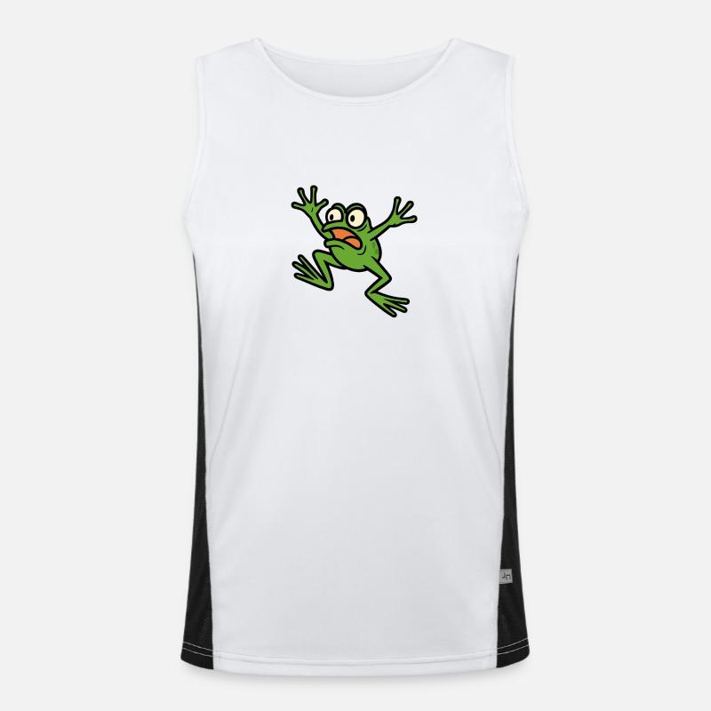 Panic Frog Men's Functional Contrast Tank Top 