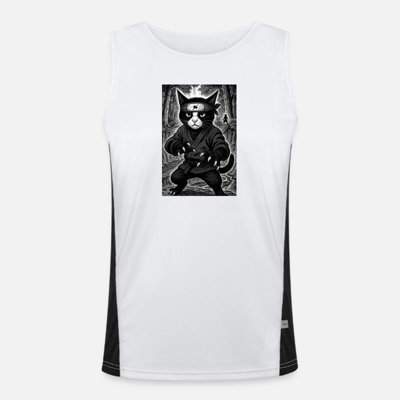 Lokinja dark Men's Functional Contrast Tank Top 