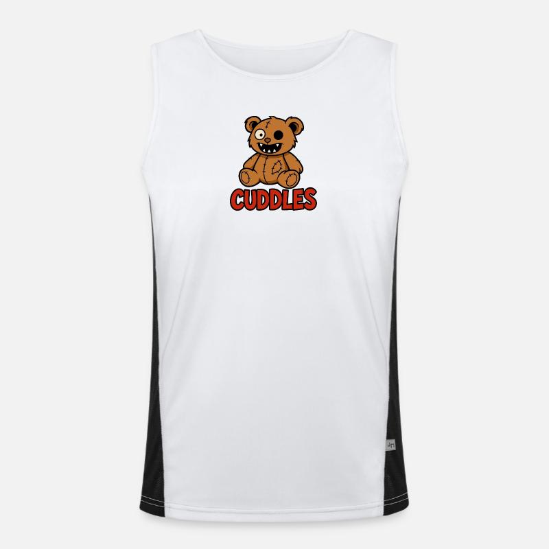 Cuddle Bear Men's Functional Contrast Tank Top 