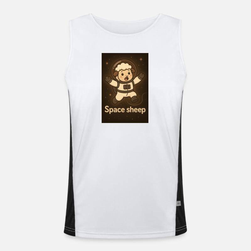 Space sheep Débardeur respirant contrasté Homme 