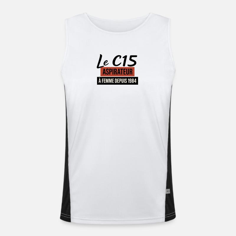 C15 Men's Functional Contrast Tank Top 