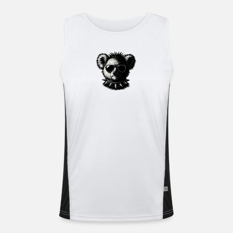 Rock-Koala Men's Functional Contrast Tank Top 