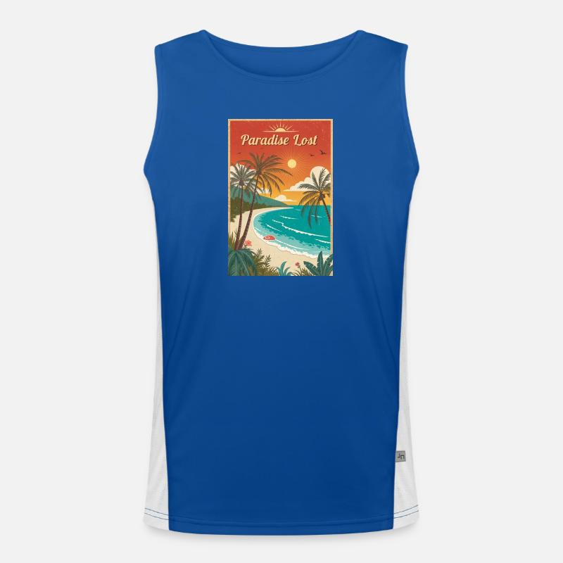  Where Dreams Meet Reality Funktionelles Kontrast-Tank Top für Männer 