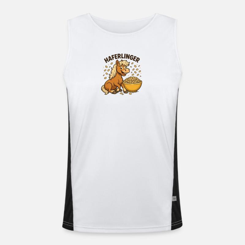 Haferlinger breakfast power Men's Functional Contrast Tank Top 