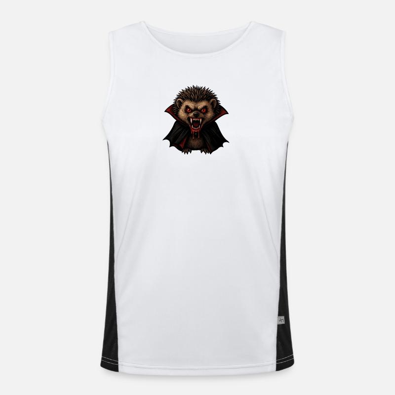 hérisson effrayant Débardeur respirant contrasté Homme 