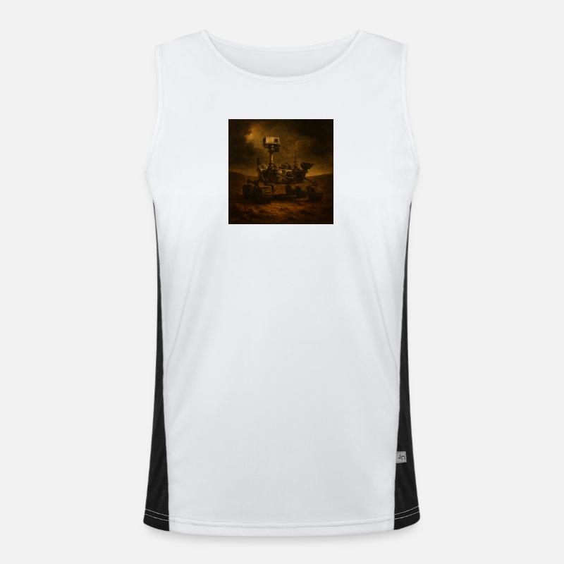 Mars Rover  Funktionelles Kontrast-Tank Top für Männer 
