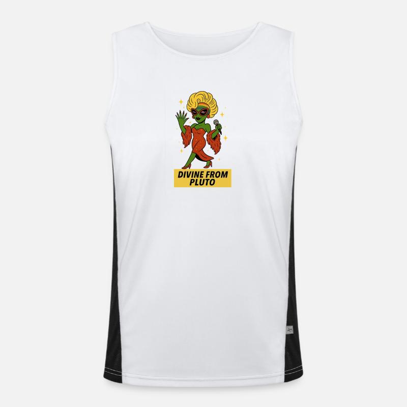 T-shirt Alien Queen – Divine de Pluton Débardeur respirant contrasté Homme 