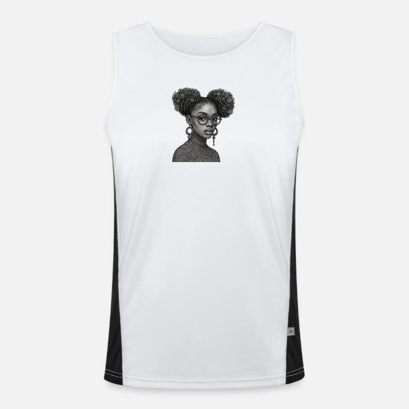 Modern Queen Men's Functional Contrast Tank Top 