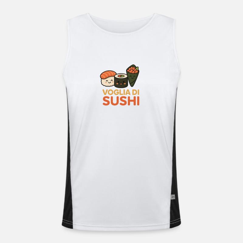 Anonym Funktionelles Kontrast-Tank Top für Männer 