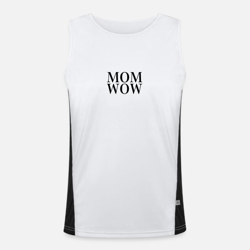 MAMAN WOW Débardeur respirant contrasté Homme 