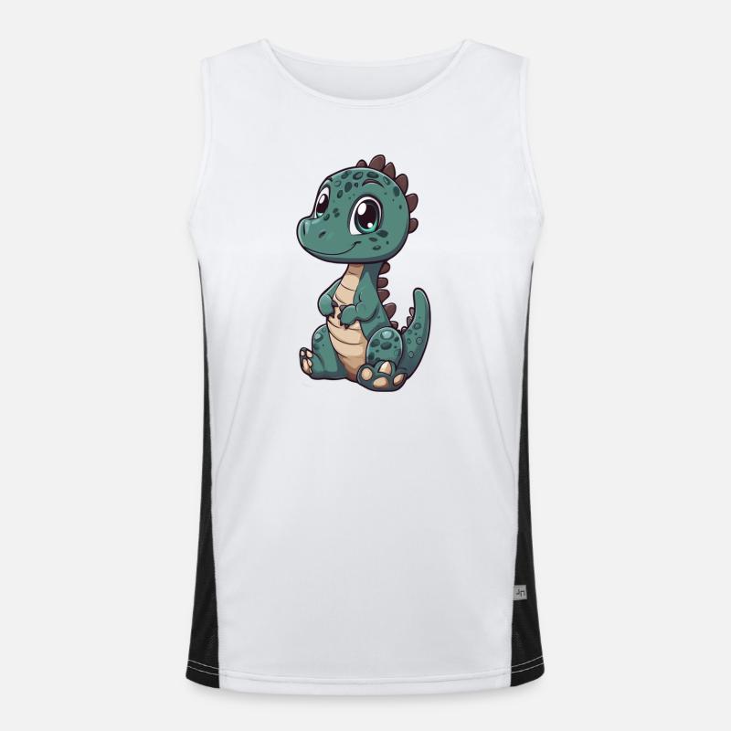 Dinosaure Débardeur respirant contrasté Homme 