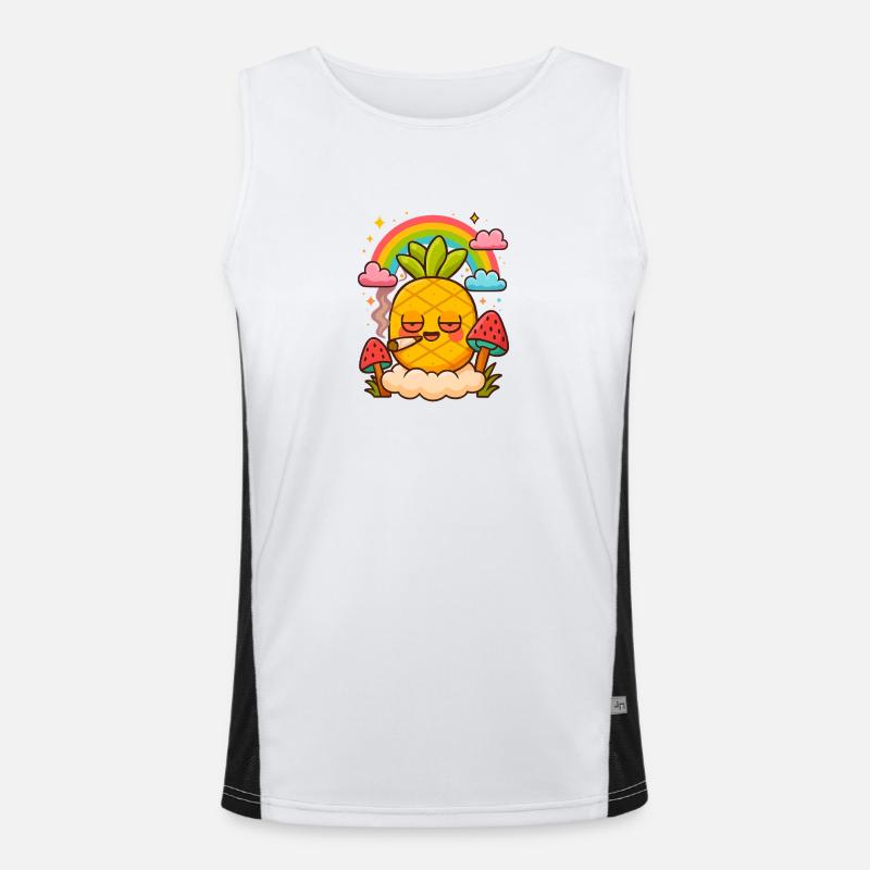 Ananas 🍍 Express Débardeur respirant contrasté Homme 