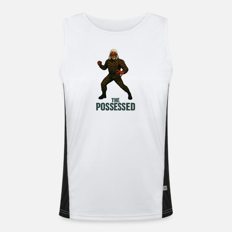 Possessed Warrior Camouflage Men's Functional Contrast Tank Top 