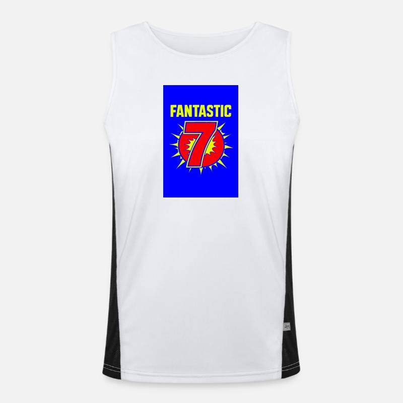 Fantastic 7 Retro Burst Débardeur respirant contrasté Homme 
