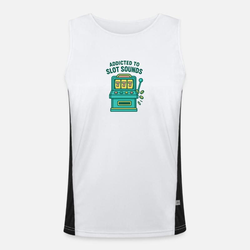 automat Funktionelles Kontrast-Tank Top für Männer 