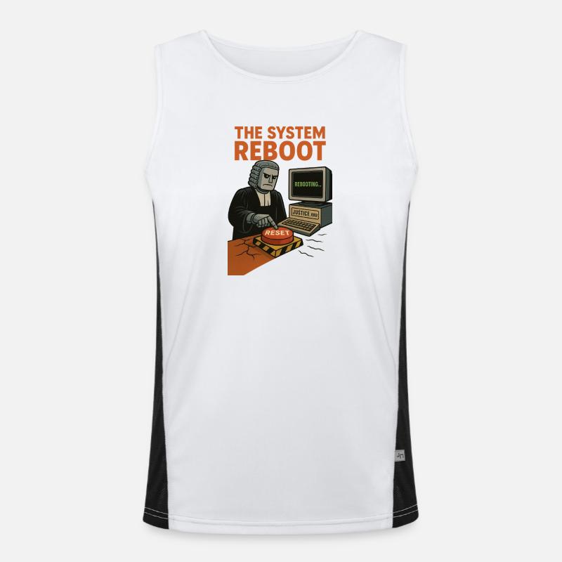 the system reboot Men's Functional Contrast Tank Top 