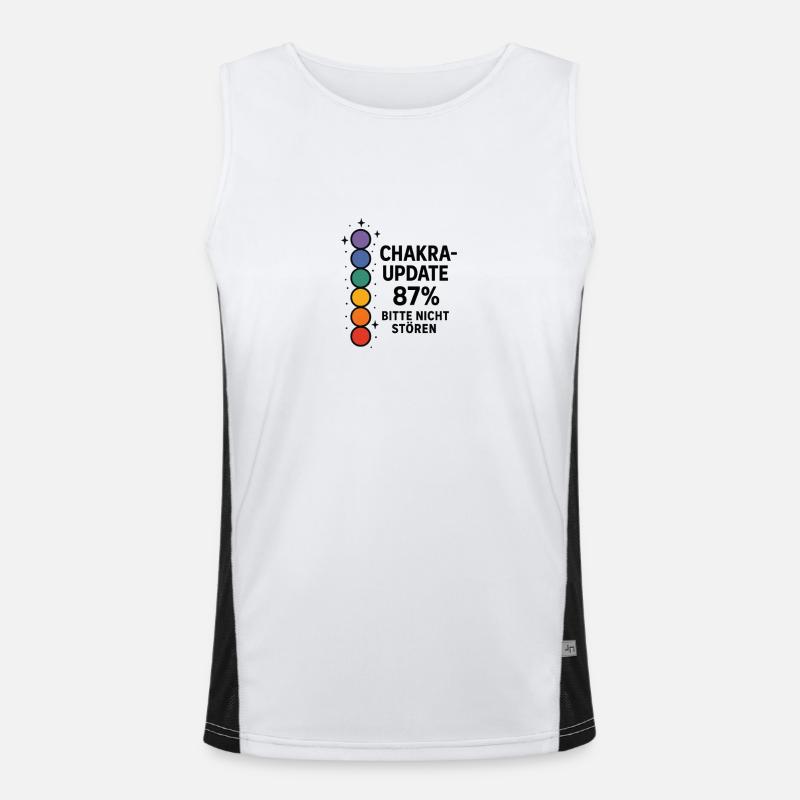 CHAKRA UPDATE 87% – Do Not Disturb Men's Functional Contrast Tank Top 