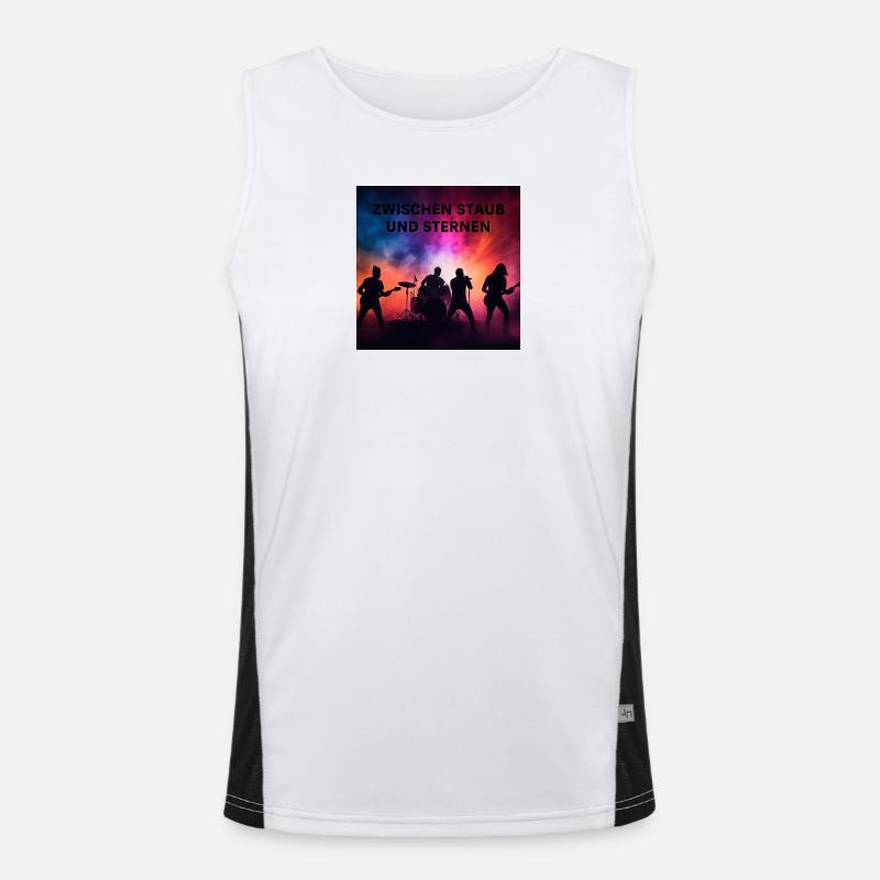 Between dust and stars Men's Functional Contrast Tank Top 