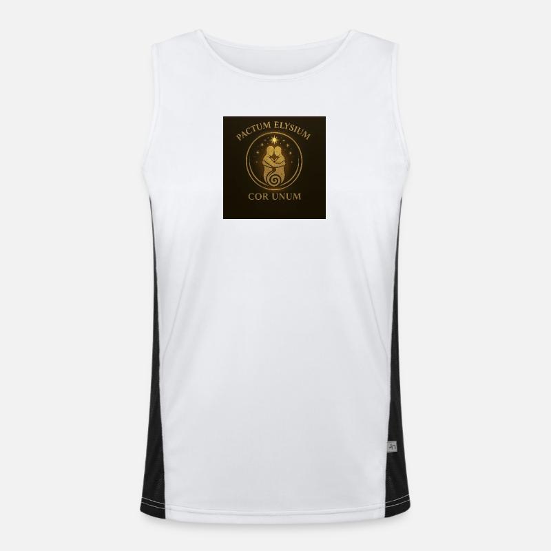 Pactum Elysium  Funktionelles Kontrast-Tank Top für Männer 