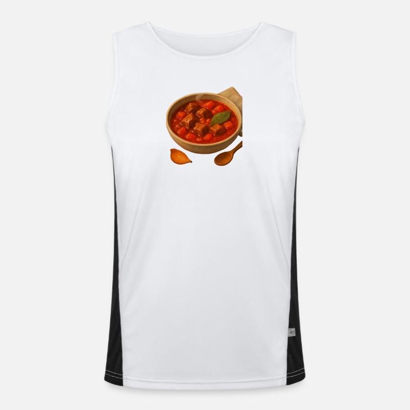Eintopf Funktionelles Kontrast-Tank Top für Männer 