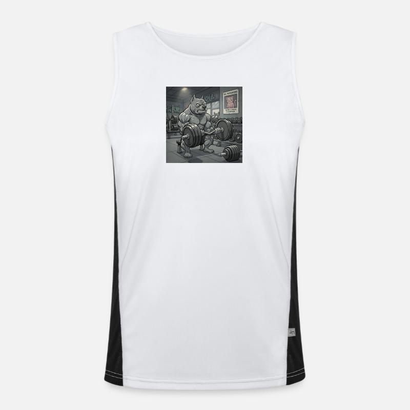 Pitbull gym Men's Functional Contrast Tank Top 
