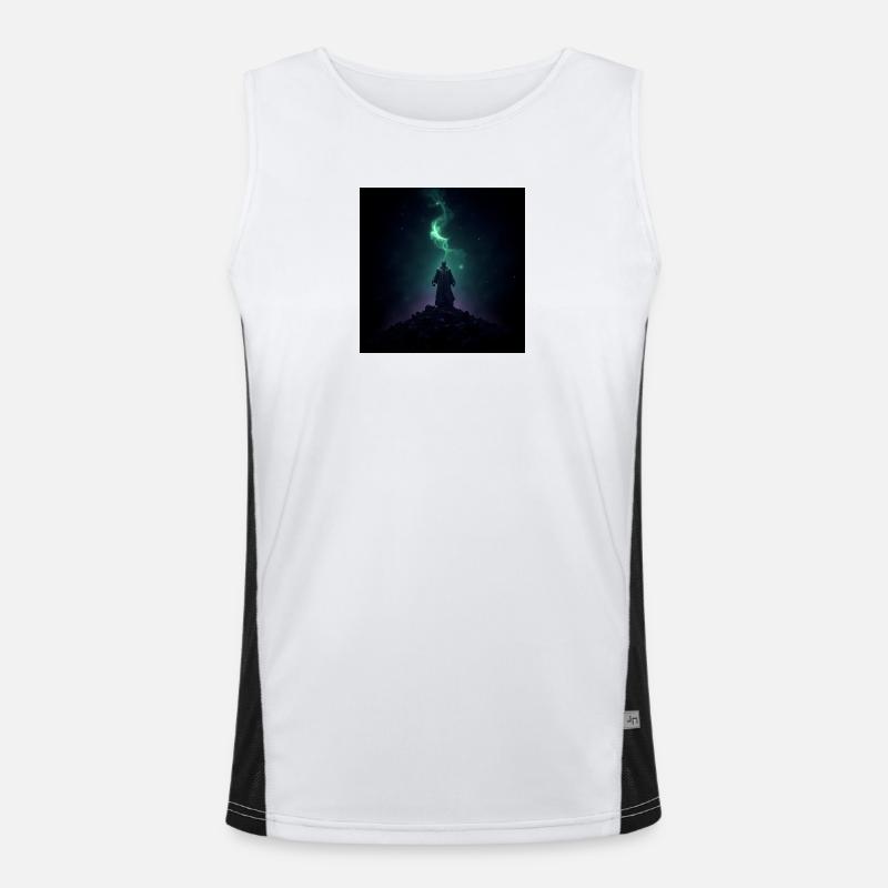 Shadow Mage at Aurora Hill Men's Functional Contrast Tank Top 