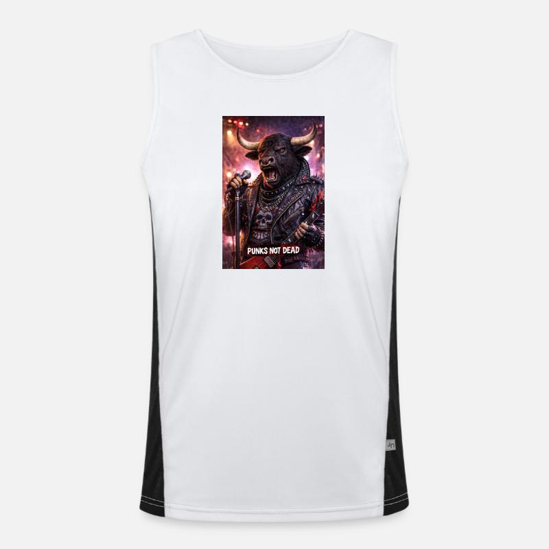 RockyZoo12 Men's Functional Contrast Tank Top 