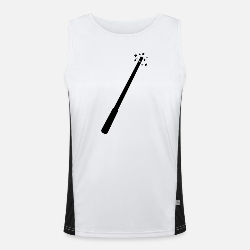 Magic wand Men's Functional Contrast Tank Top 