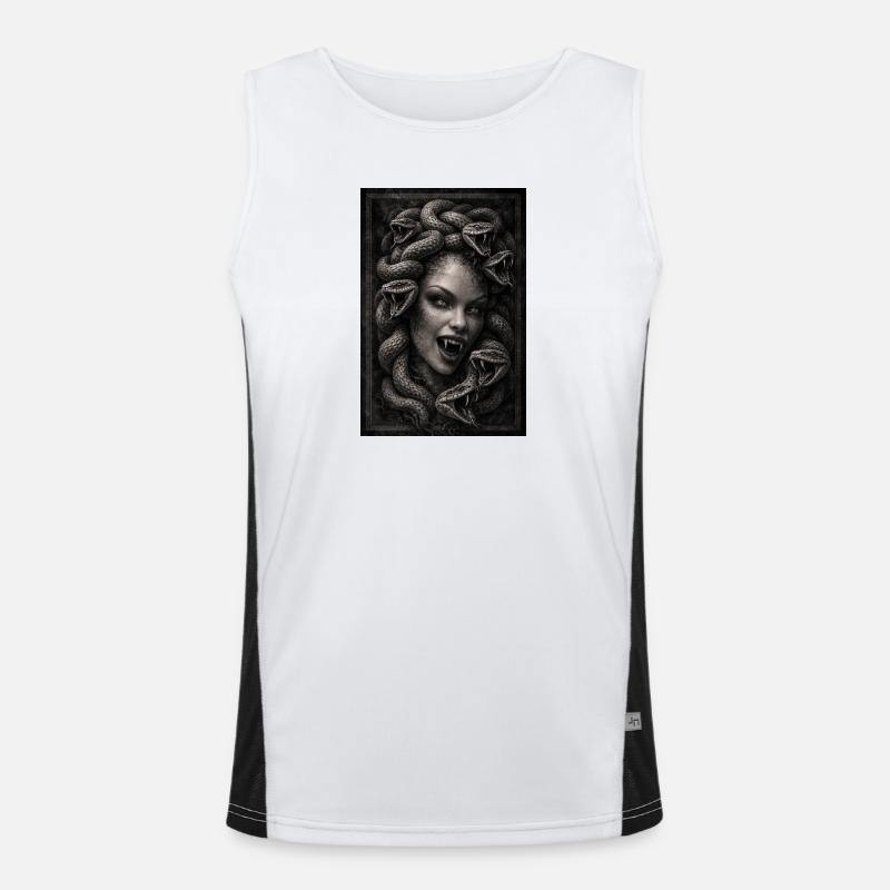 Méduse Débardeur respirant contrasté Homme 