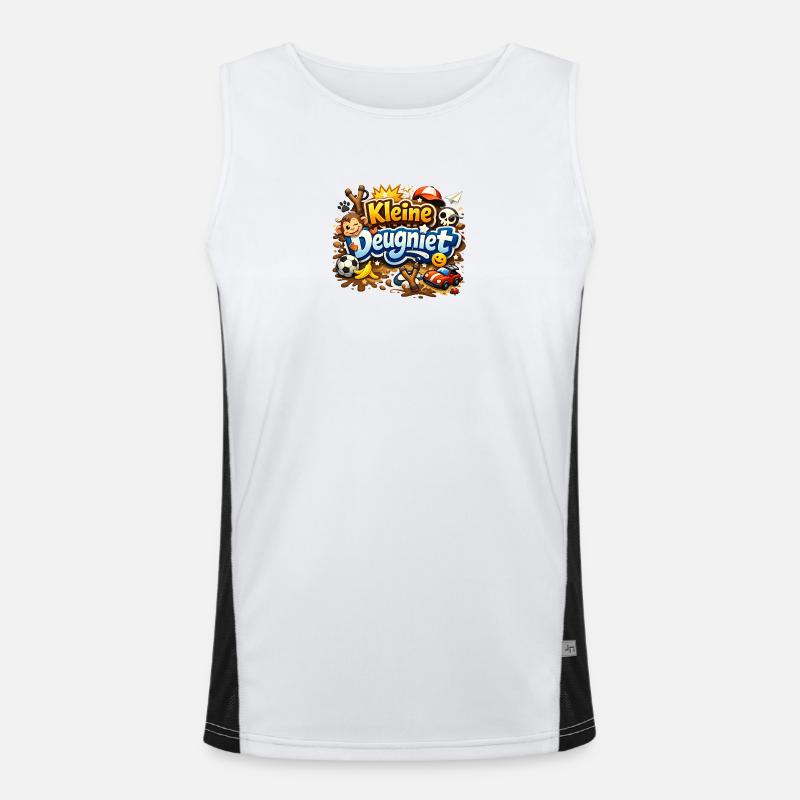 Little Rascal Play World Men's Functional Contrast Tank Top 